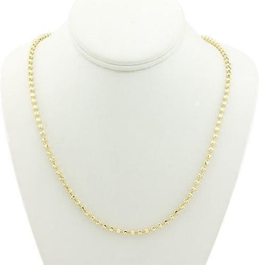 Ball Chain in 10k Yellow Gold 4 mm